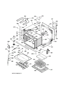 02 - Body Parts parts for Ge Oven JT910SA2SS from AppliancePartsPros.com