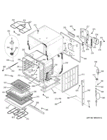 02 - Body Parts parts for Ge Oven JKP18SD1SS from AppliancePartsPros.com