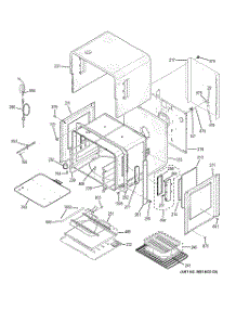 02 - Upper Oven parts for Ge Oven ZET2SM3SS from AppliancePartsPros.com