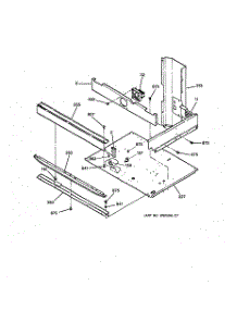 03 - Center Spacer parts for Ge Oven ZET757BA3BB from AppliancePartsPros.com