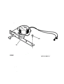 07 - Door Lock parts for Ge Oven ZET757BA3BB from AppliancePartsPros.com