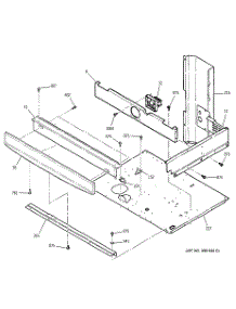 03 - Center Spacer parts for Ge Oven JTP47SC2SS from AppliancePartsPros.com