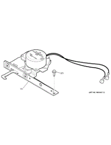 06 - Door Lock parts for Ge Oven JTP47SC2SS from AppliancePartsPros.com