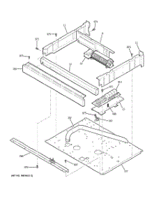 03 - Center Spacer parts for Ge Oven ZPRASHANT from AppliancePartsPros.com