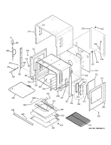 04 - Lower Oven parts for Ge Oven ZPRASHANT from AppliancePartsPros.com