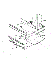 03 - Center Spacer parts for Ge Oven ZET757BA2BB from AppliancePartsPros.com