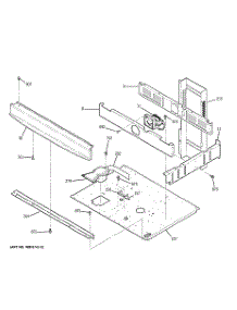 03 - Center Spacer parts for Ge Oven JTP50SH6SS from AppliancePartsPros.com