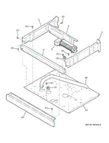 03 - Center Spacer parts for Ge Oven PT956SM2SS from AppliancePartsPros.com