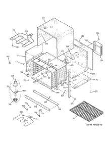 04 - Lower Oven parts for Ge Oven JTP28SK3SS from AppliancePartsPros.com