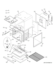 04 - Lower Oven parts for Ge Oven JKP75SP3SS from AppliancePartsPros.com