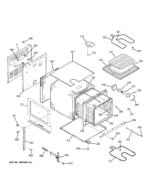 02 - Body Parts parts for Ge Oven JRS06SK1SS from AppliancePartsPros.com