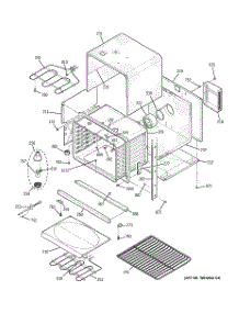 04 - Lower Oven parts for Ge Oven JT952SK4SS from AppliancePartsPros.com