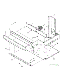 03 - Center Spacer parts for Ge Oven JTP56SD1SS from AppliancePartsPros.com