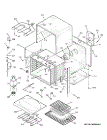02 - Upper Oven parts for Ge Oven JT952CF8CC from AppliancePartsPros.com