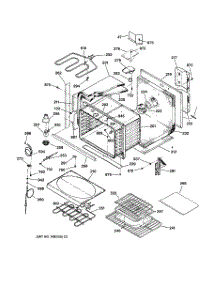 02 - Body Parts parts for Ge Oven JT910WA3WW from AppliancePartsPros.com