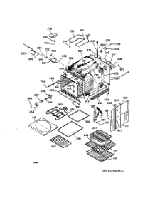 02 - Body Parts parts for Ge Oven ZEK737WA1WW from AppliancePartsPros.com