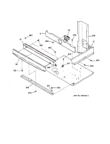 03 - Center Spacer parts for Ge Oven JTP56BA2BB from AppliancePartsPros.com