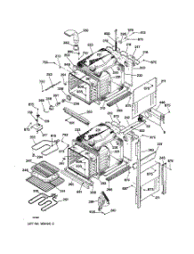 02 - Body Parts parts for Ge Oven JKP45BA2BB from AppliancePartsPros.com