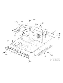 03 - Center Spacer parts for Ge Oven JK955CF2CC from AppliancePartsPros.com