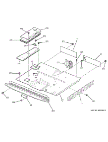 03 - Center Spacer parts for Ge Oven JKP27WD1WW from AppliancePartsPros.com