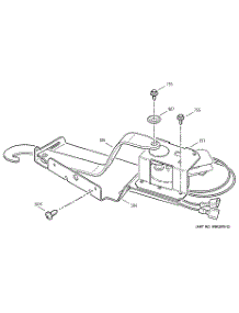 04 - Door Lock parts for Ge Oven JK950BA3BB from AppliancePartsPros.com