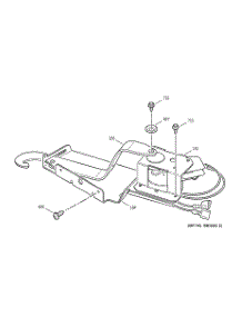 04 - Door Lock parts for Ge Oven JRP20BJ1BB from AppliancePartsPros.com