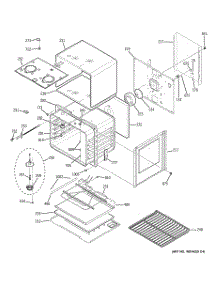 02 - Upper Oven parts for Ge Oven JTP75CM2CC from AppliancePartsPros.com