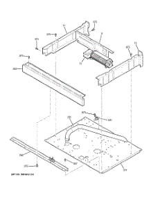 03 - Center Spacer parts for Ge Oven PT960SP3SS from AppliancePartsPros.com