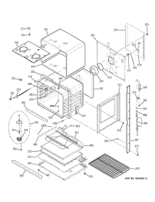 04 - Lower Oven parts for Ge Oven ZET958BM2BB from AppliancePartsPros.com