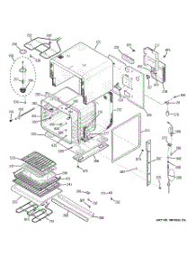 02 - Body Parts parts for Ge Oven JCK915BF4BB from AppliancePartsPros.com