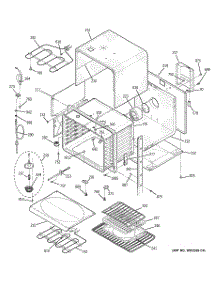 02 - Upper Oven parts for Ge Oven JT955CF7CC from AppliancePartsPros.com