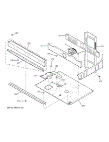 03 - Center Spacer parts for Ge Oven JT955CF7CC from AppliancePartsPros.com