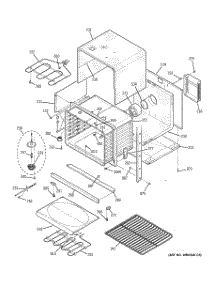 04 - Lower Oven parts for Ge Oven JT955CF7CC from AppliancePartsPros.com