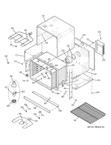 04 - Lower Oven parts for Ge Oven JTP28WF6WW from AppliancePartsPros.com