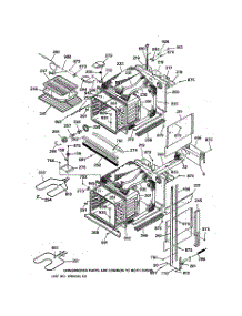 02 - Body Parts parts for Ge Oven ZEK755BW1BB from AppliancePartsPros.com