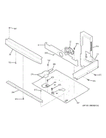 06 - Center Spacer parts for Ge Oven ZET3058BH4BB from AppliancePartsPros.com