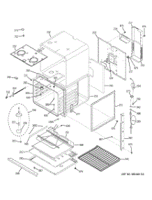 02 - Body Parts parts for Ge Oven PK916BM1BB from AppliancePartsPros.com