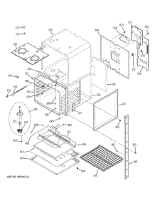 02 - Upper Oven parts for Ge Oven JKP55SM2SS from AppliancePartsPros.com