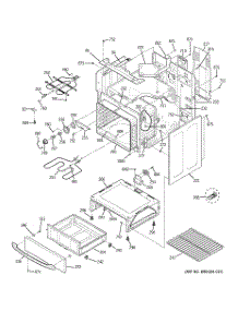 05 - Pedestal parts for Ge Oven JKP90BM4BB from AppliancePartsPros.com