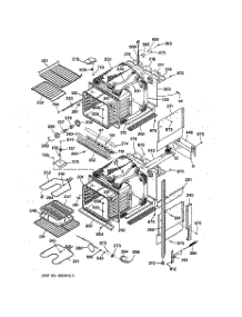 02 - Body Parts parts for Ge Oven JKP55WV1WW from AppliancePartsPros.com
