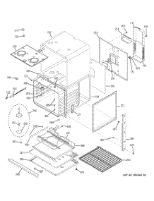 02 - Body Parts parts for Ge Oven JCKP70DP2BB from AppliancePartsPros.com