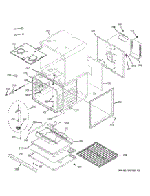 04 - Lower Oven parts for Ge Oven JKP75SM1SS from AppliancePartsPros.com