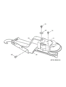 04 - Door Lock parts for Ge Oven JKP56BA2BB from AppliancePartsPros.com