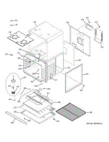 04 - Lower Oven parts for Ge Oven JKP35WM1WW from AppliancePartsPros.com