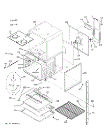 02 - Upper Oven parts for Ge Oven JKP75SM2SS from AppliancePartsPros.com