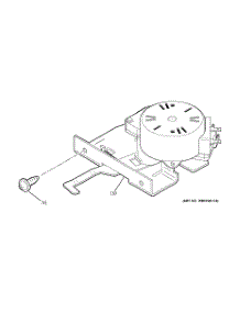 04 - Door Lock parts for Ge Oven JCTP30SM2SS from AppliancePartsPros.com