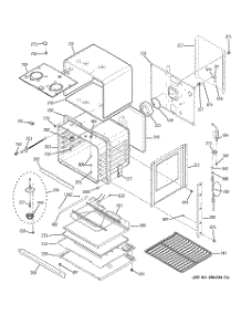 02 - Body Parts parts for Ge Oven PCT916BM1BB from AppliancePartsPros.com