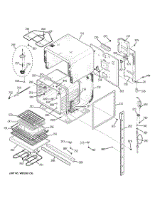 02 - Upper Oven parts for Ge Oven ZEK958BF7BB from AppliancePartsPros.com