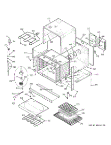 02 - Body Parts parts for Ge Oven JCT915SK5SS from AppliancePartsPros.com