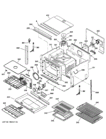 02 - Body Parts parts for Ge Oven ZET837SBSS from AppliancePartsPros.com